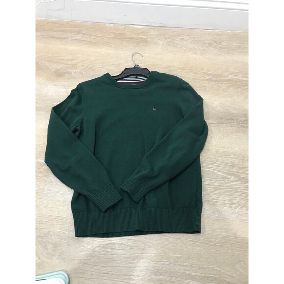 Tommy Hilfiger forest green sweater - Picture 1 of 4